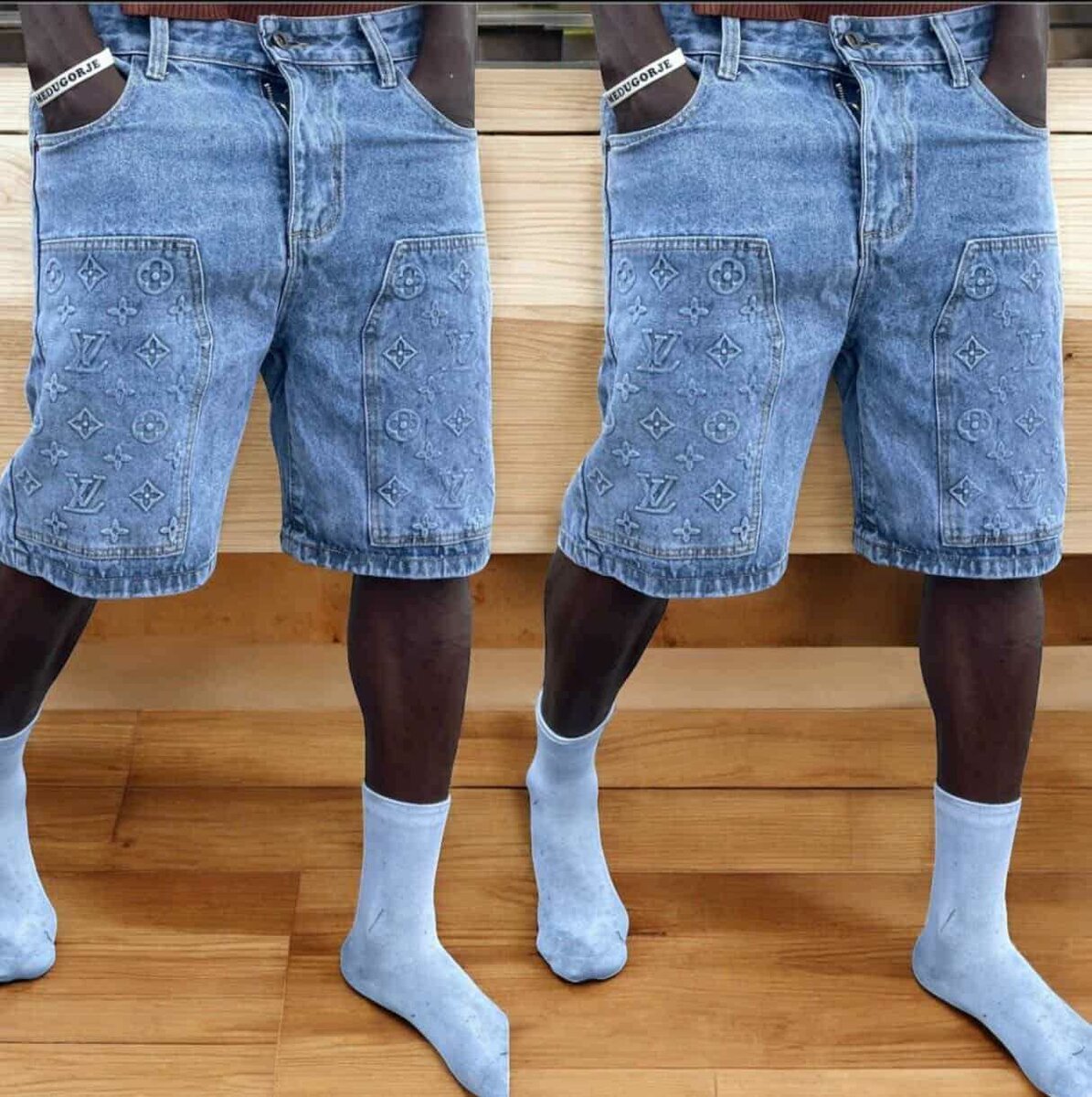 Shorts en jean décontractés