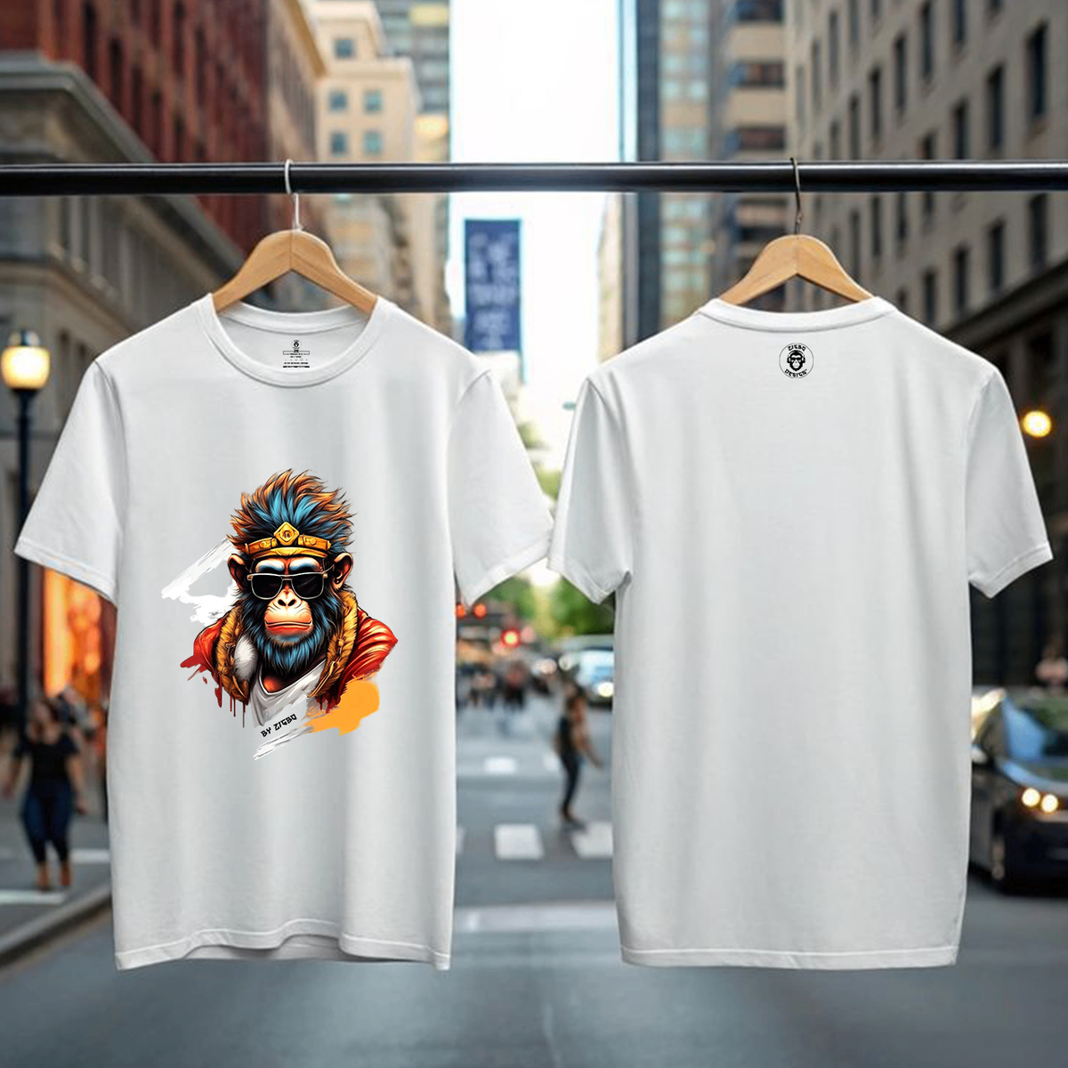 T-shirt Monkey Style