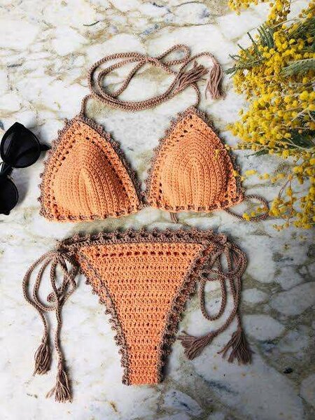Bikini crochet élégant
