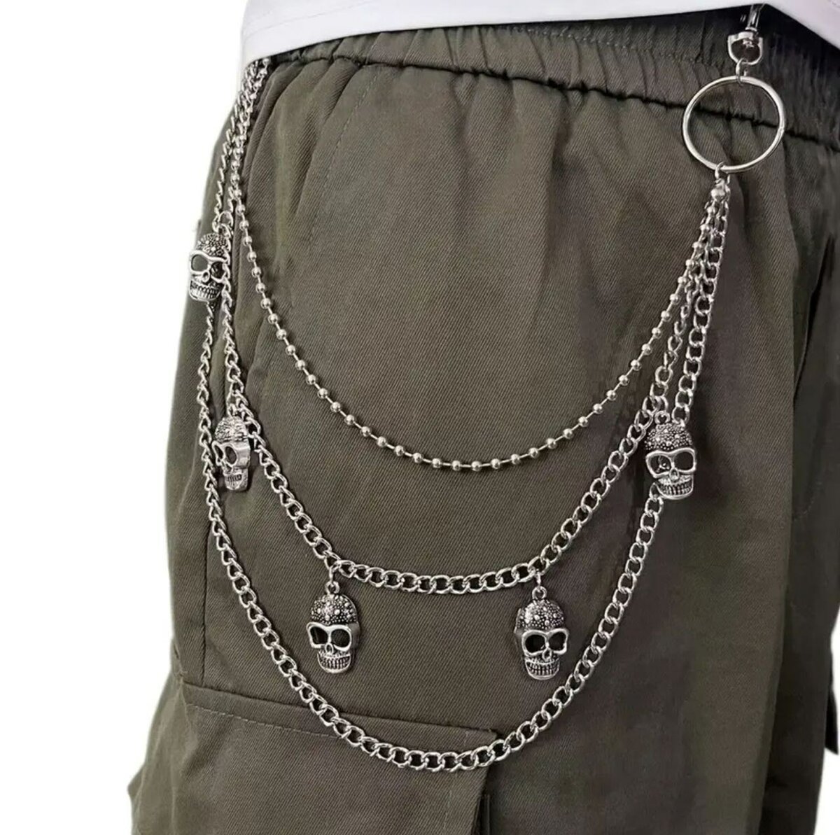 Chaîne de pantalon punk rock