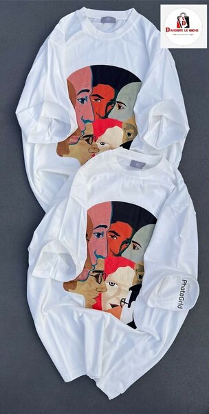 T-shirt artistique pour femmes