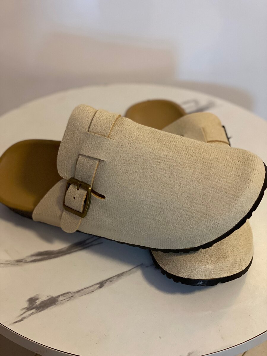 Chaussons en lin confortables