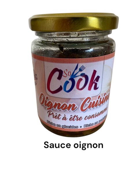 Sauce à l'oignon prête