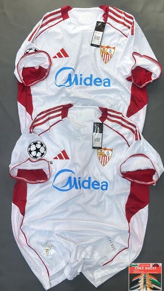 Maillot de football blanc rouge