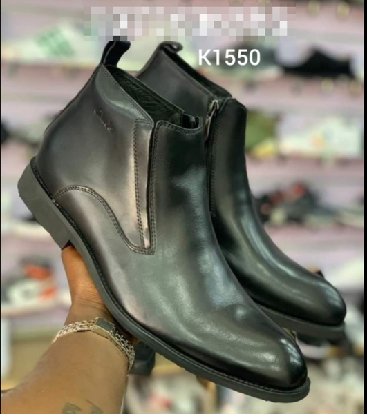 Chelsea boots, demi-season genuine leather