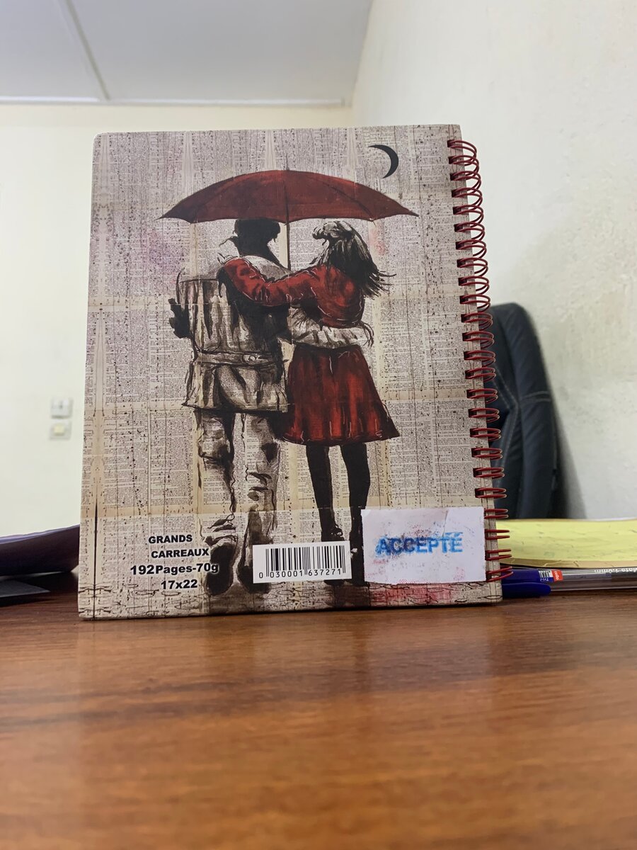 Cahier à Spirale Romantique
