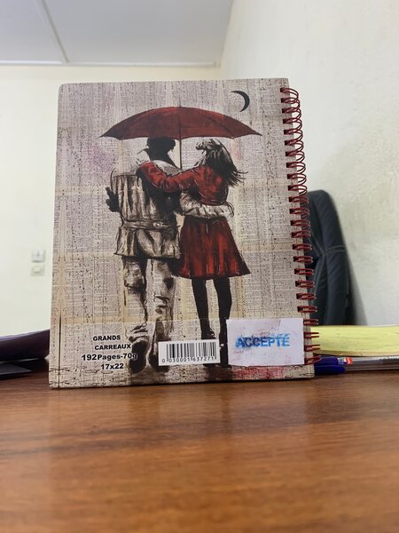 Cahier à Spirale Romantique