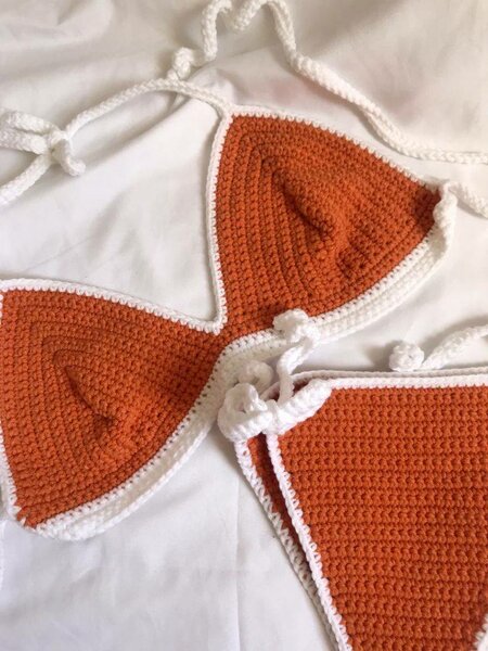 Bikini crochet fait main