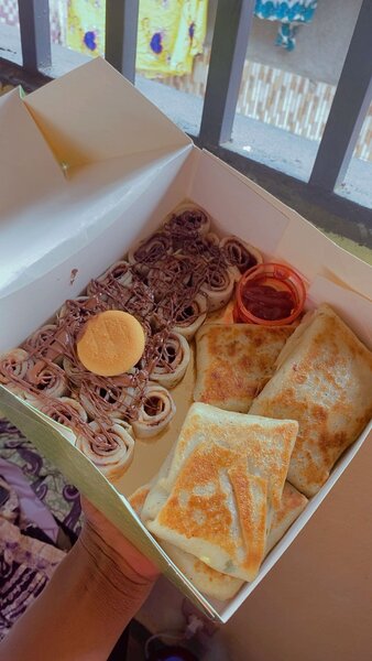 Mélange crêpes  sucrées salées