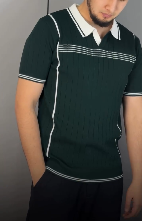 футболка зеленая 