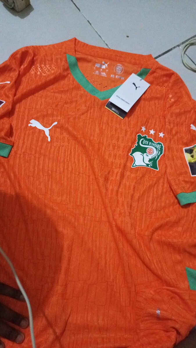 Maillot de football Cote d’Ivoire