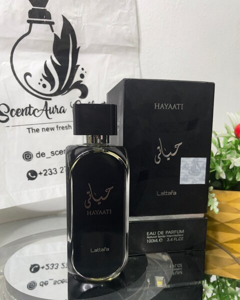 Hayaati black by lattafa