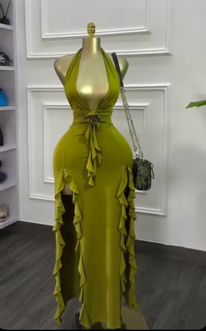 Robe élégante longue soirée