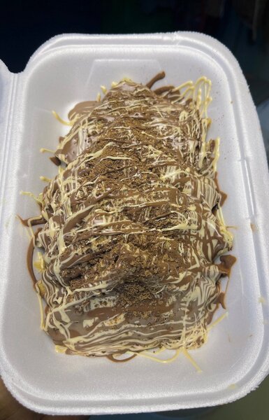 Crêpes nutella et chocoblanc