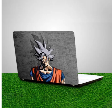 Ultra Instinct Goku Laptop Back Skin Sticker-Laptop Back Skin-Laptop Skin Vinyl Sticker Decal, 13 13.3 14.6 15 15.4 15.6 inch Laptop Skin Sticker Cover For All Laptops