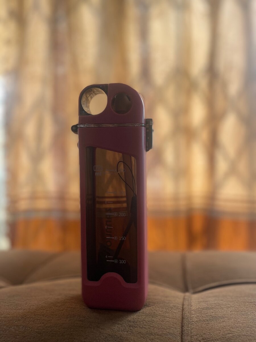 Gourde étanche rose élégante