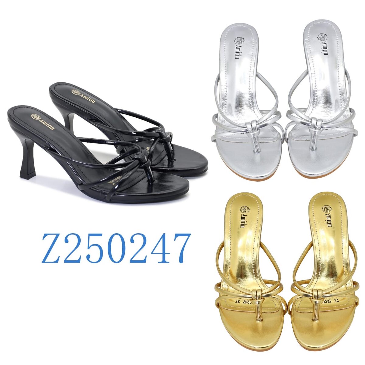 Sandales à talon élégantes