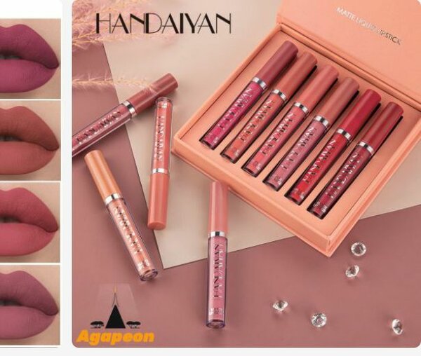 Coffret de 6 rouge à lèvres