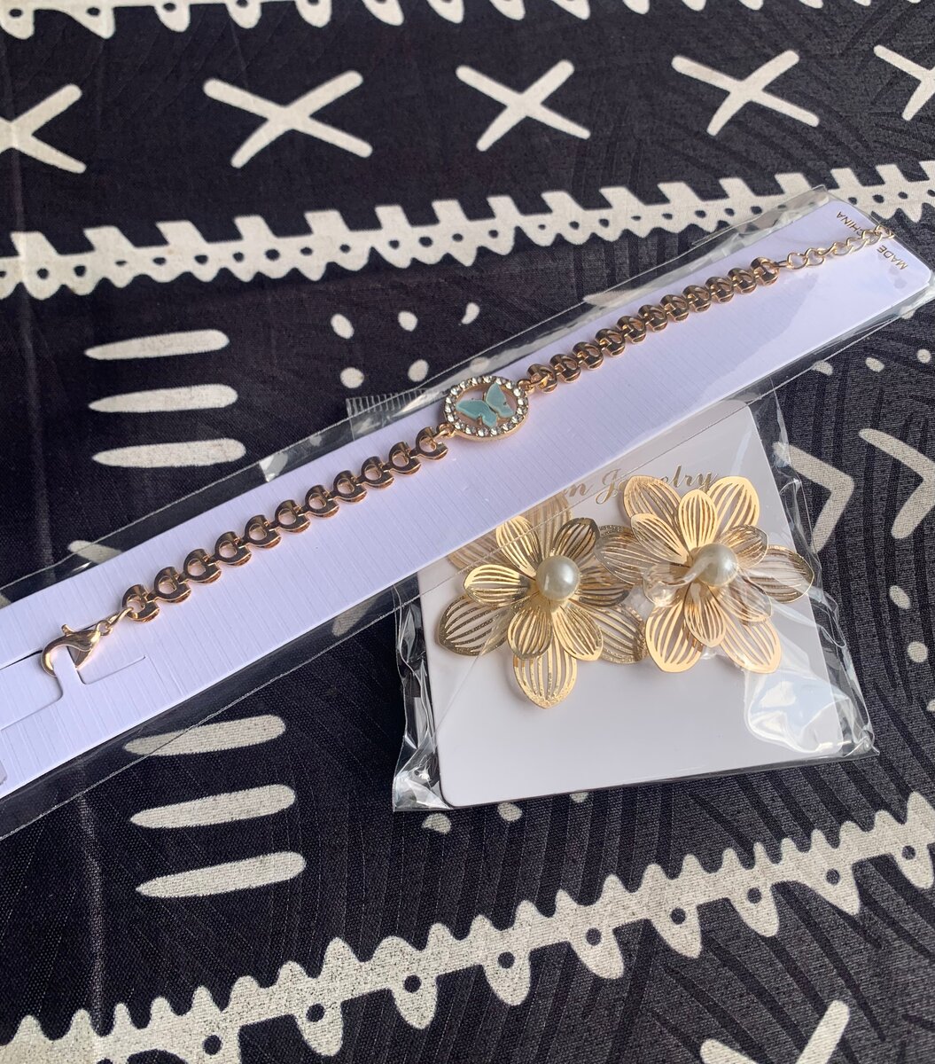 Ensemble Bracelet et Boucles