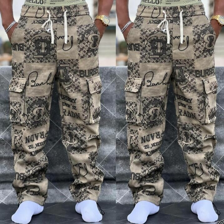 Pantalon cargo imprimé homme