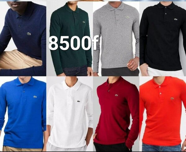 Polo manches longues