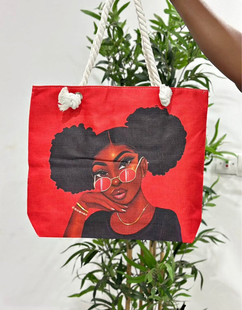 Sac cabas en toile tendance