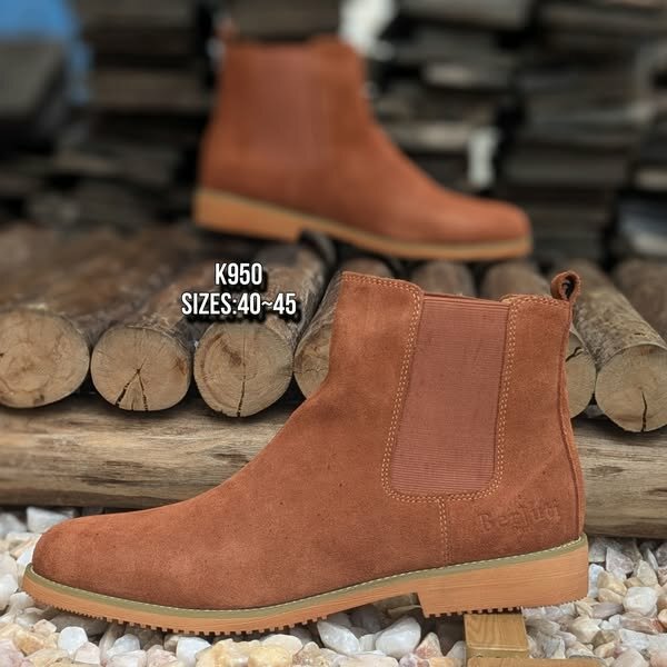 Mens BERLUTI suede chelsea boots