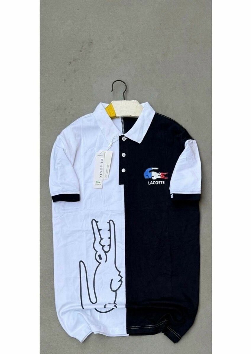 Polo Lacoste Bicolore Homme