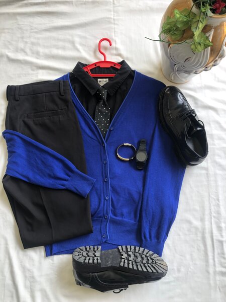 Cardigan élégant en laine pour hommes