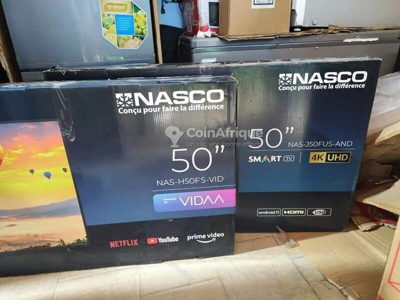 Télévision UHD 50" Nasco