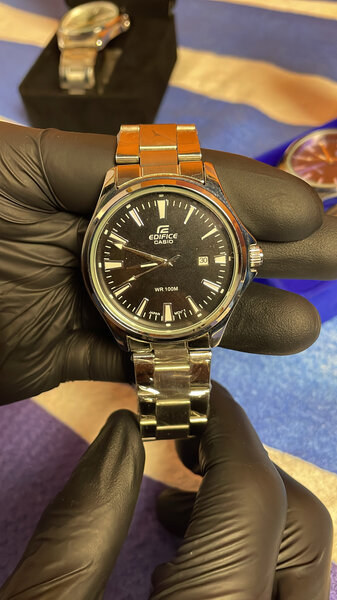 CASIO ÉDIFICE CADRAN NOIR