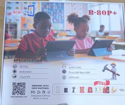 Tablette Éducative Enfants B-80P+