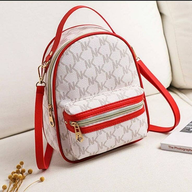 Mini sac à dos rouge