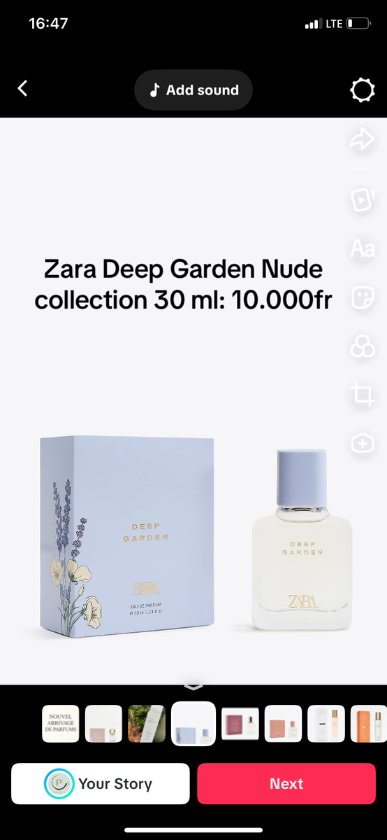 Zara Perfume Collection 30ml