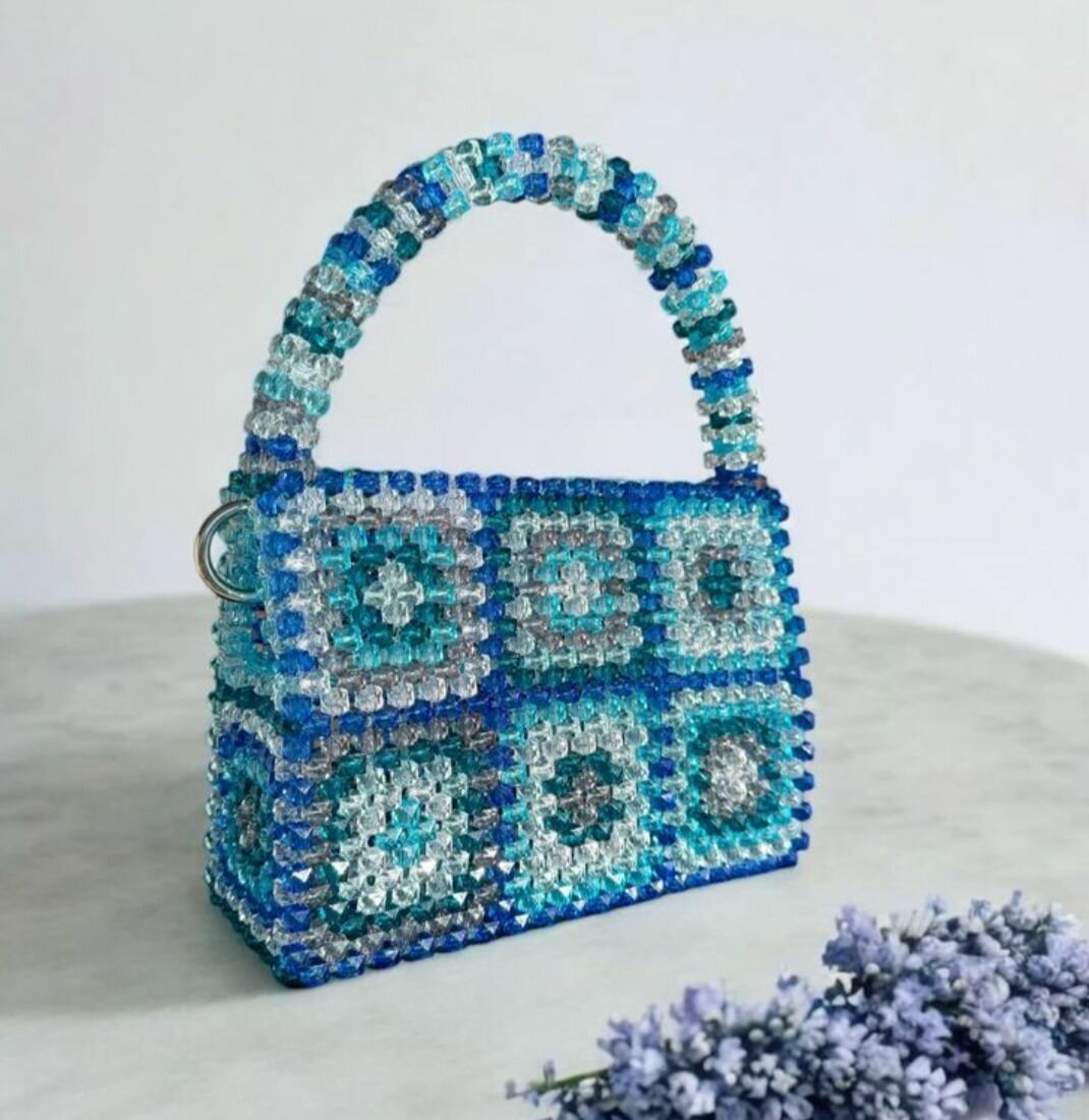 Sac en perles fait main