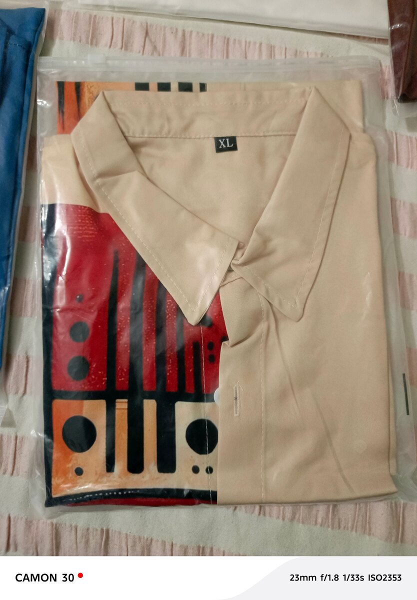 Chemise Homme Art Abstrait XL