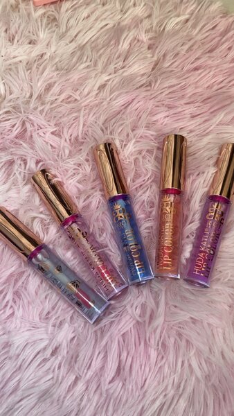 Gloss à lèvres scintillant
