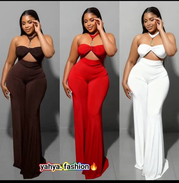 Combinaison élégante fendue