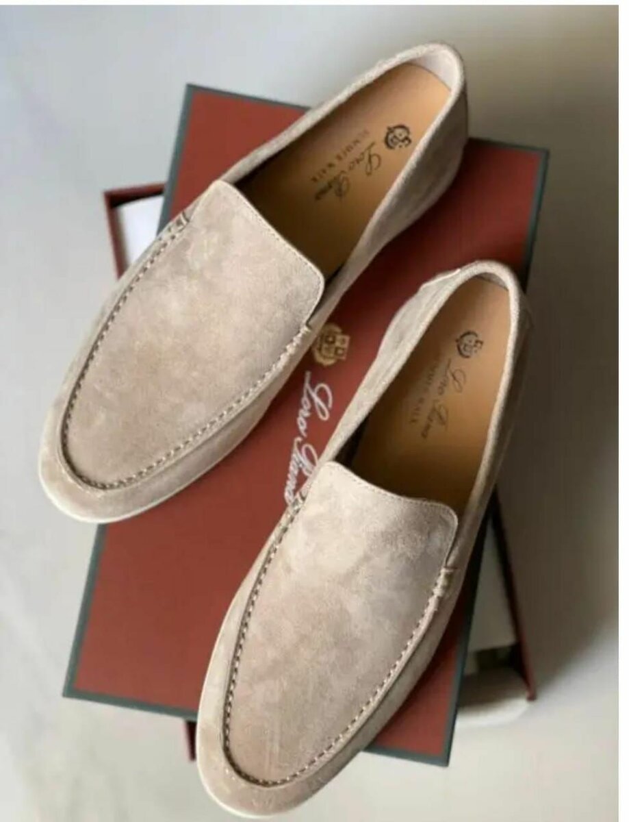 Mocassins en daim élégants