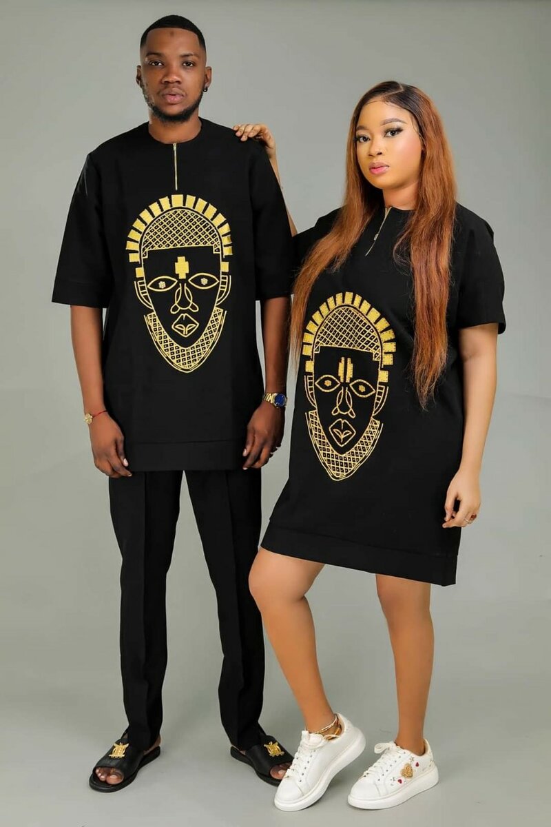 Ensemble Africain Chic Unisexe