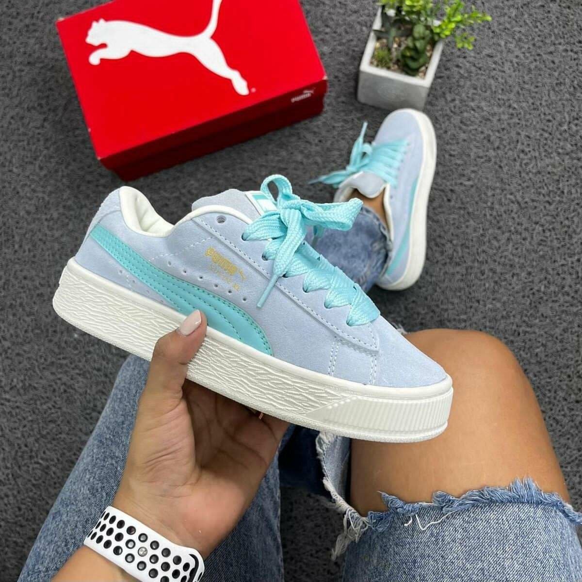 Puma Suede Baskets Colorées