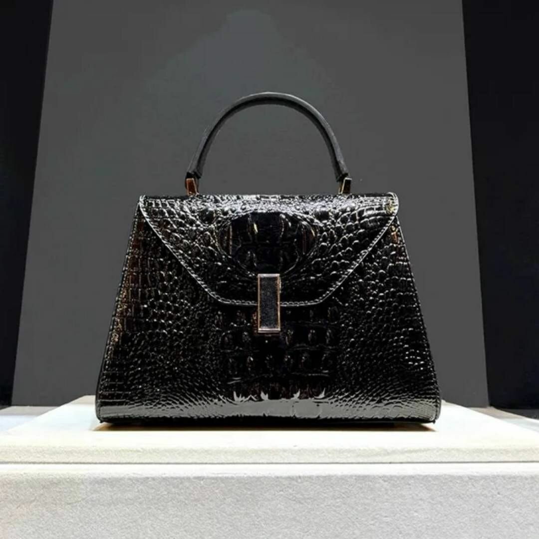Sac à main crocodile élégant