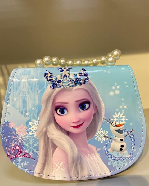 Sac à perles princesse rose