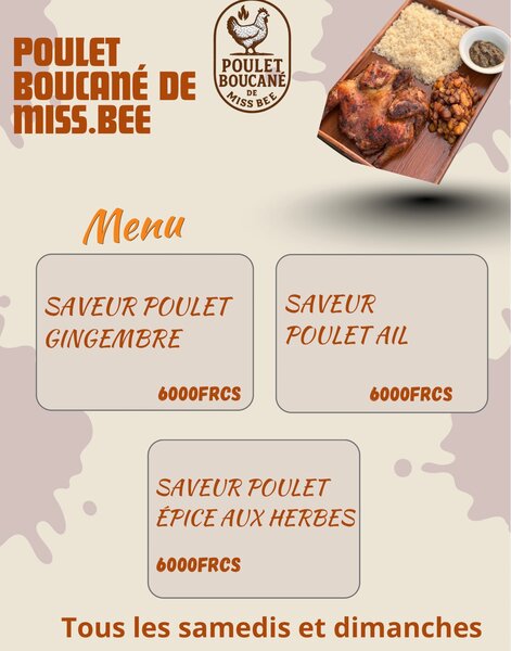 Poulet Boucané de Miss.Bee