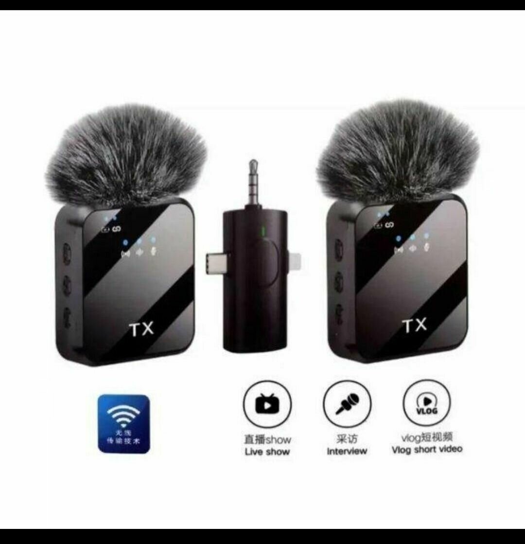 Microphone sans fil pour smartphone