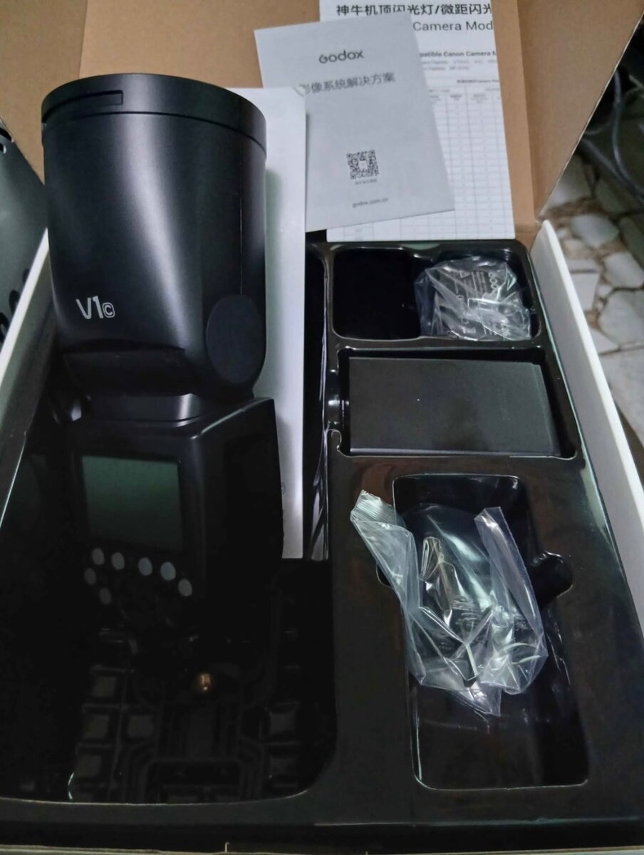 Flash Godox V1 pour Canon