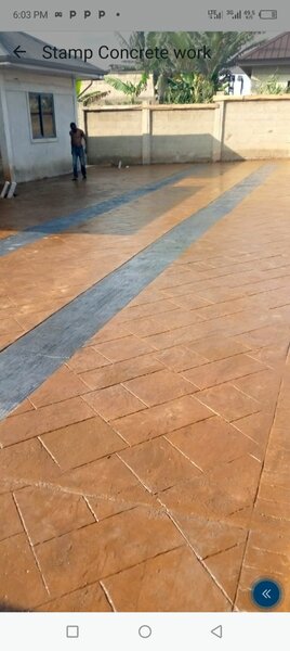 Concrete Design floor work