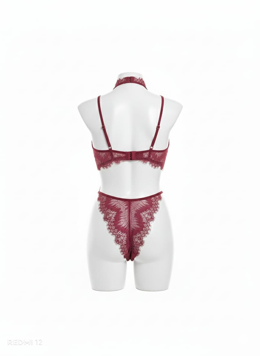 Ensemble lingerie dentelle sexy