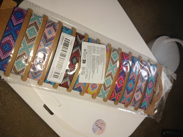 Bracelets bohèmes colorés