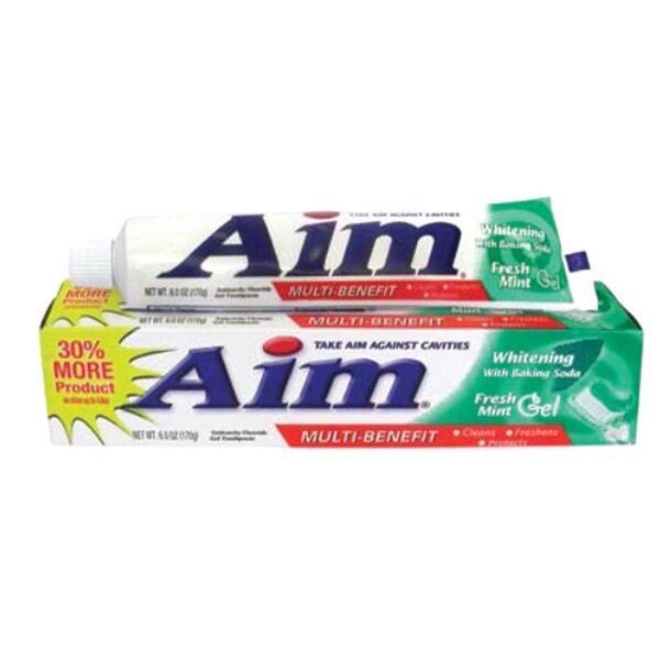 Dentifrice blanchissant Aim menthe fraîche